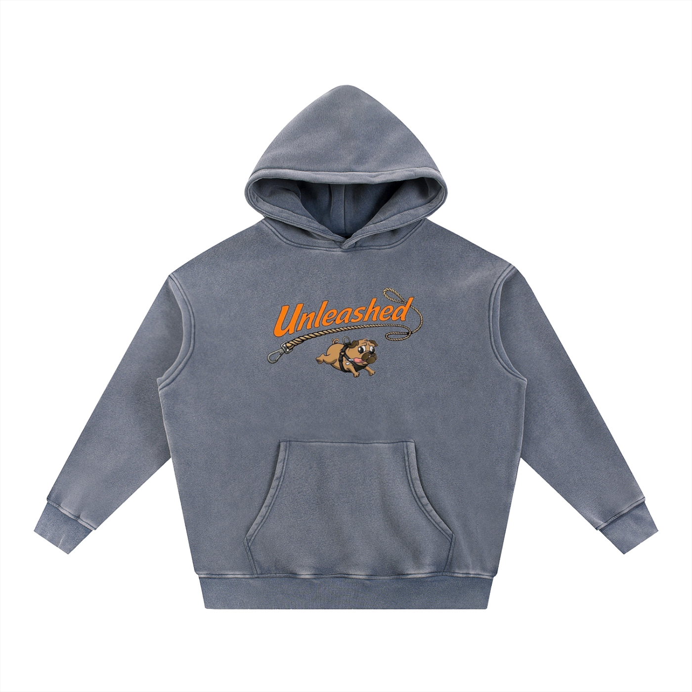 Unleashed Snow Wash Off The Leash Oversize Hoodie