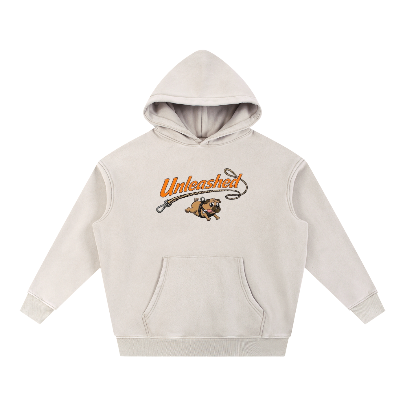 Unleashed Snow Wash Off The Leash Oversize Hoodie
