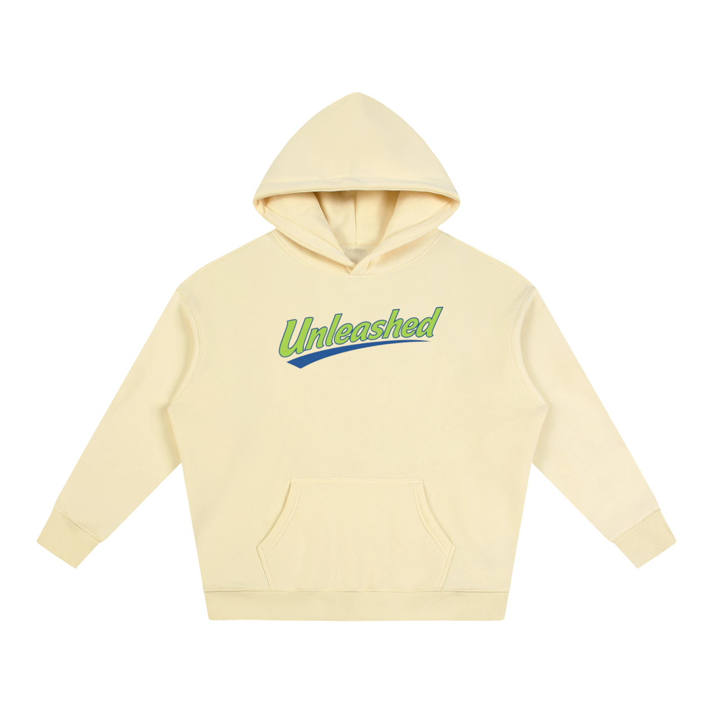 Unleashed Logo Green Hoodie