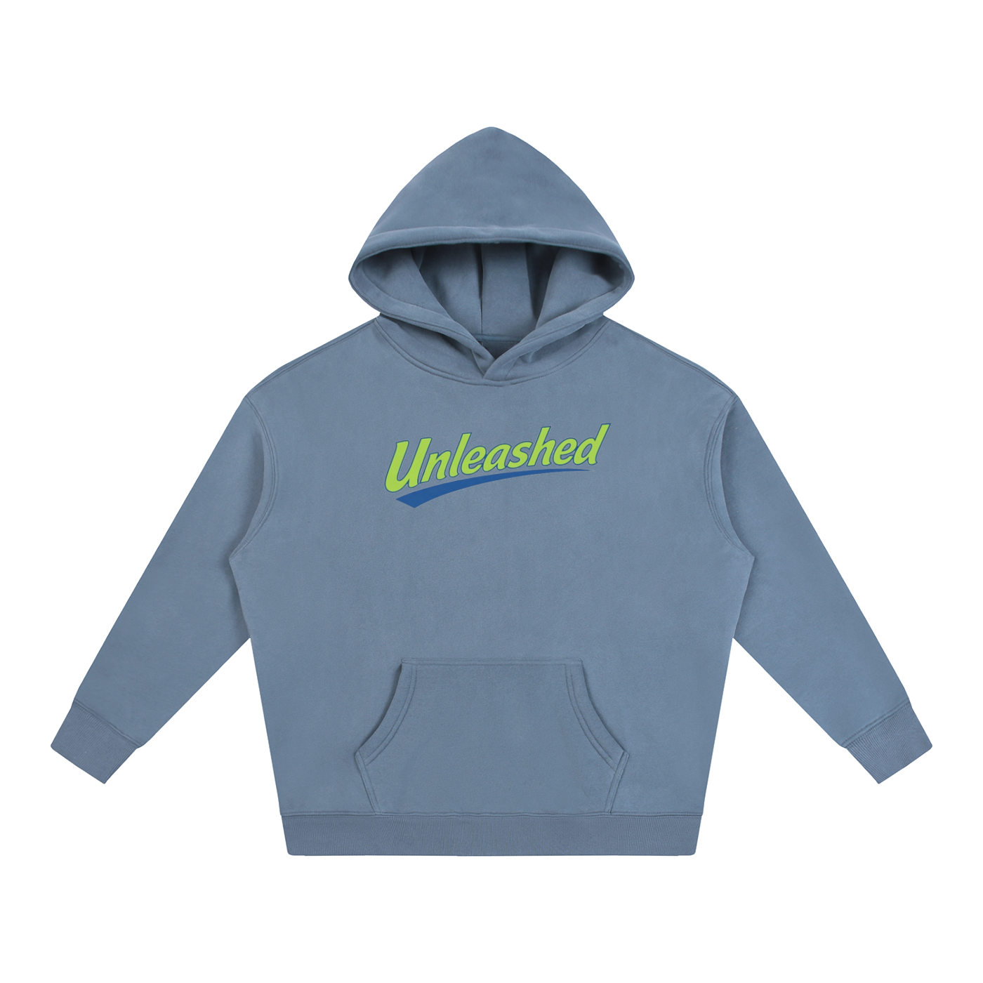 Unleashed Logo Green Hoodie