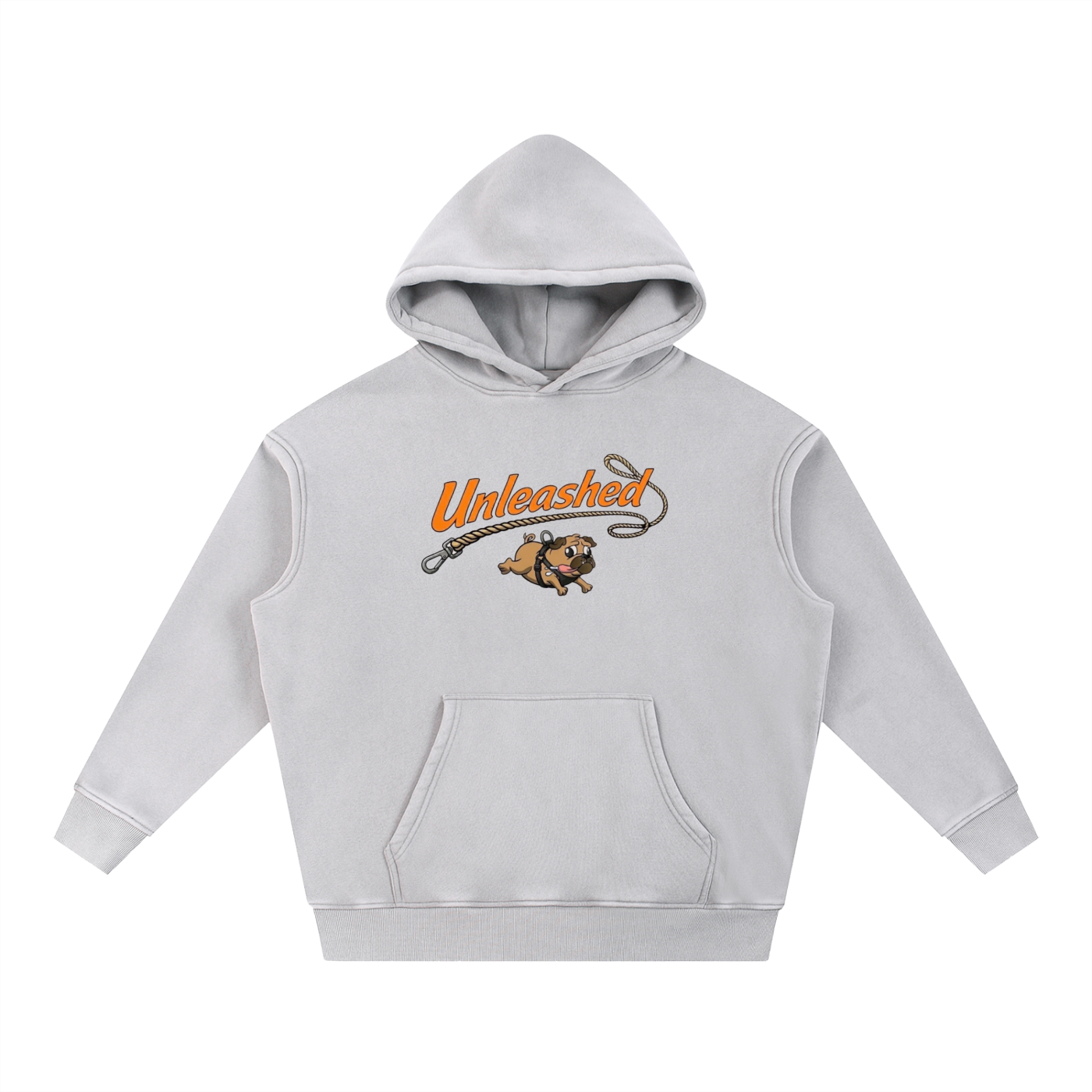 Unleashed Snow Wash Off The Leash Oversize Hoodie