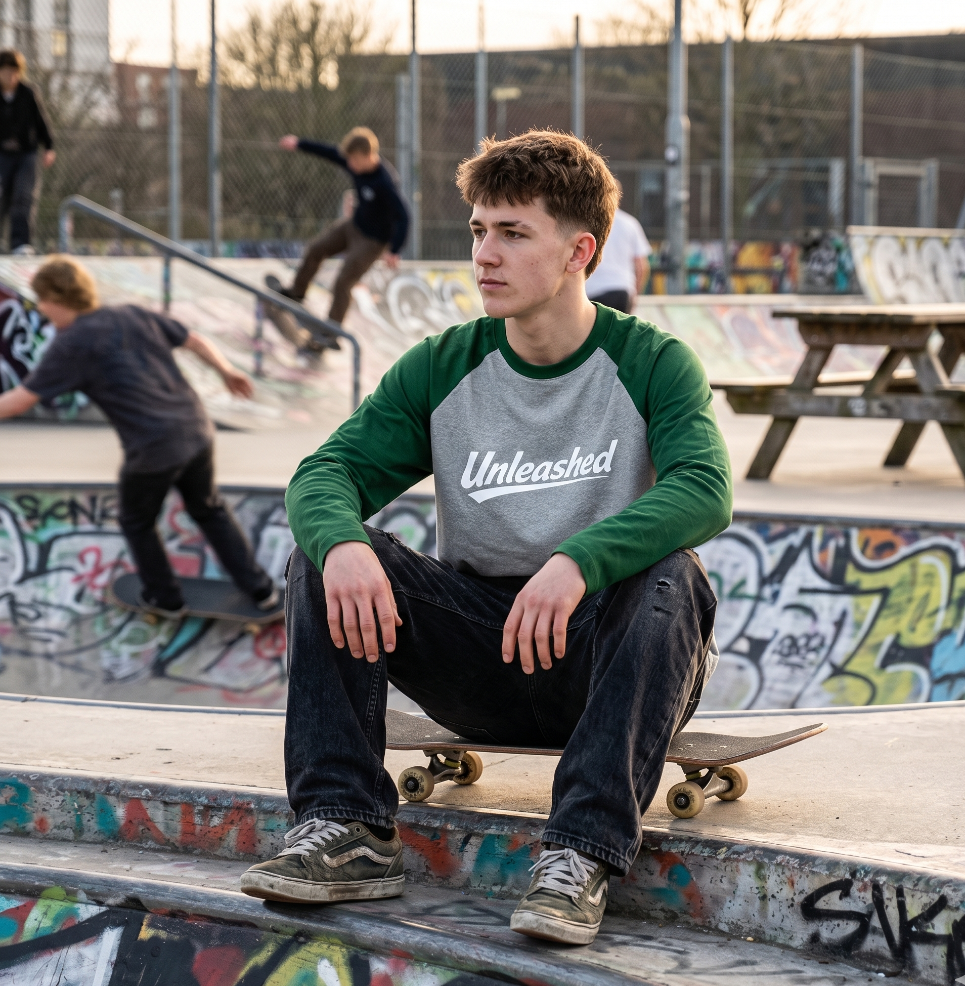 Unleashed Long-Sleeve Logo
