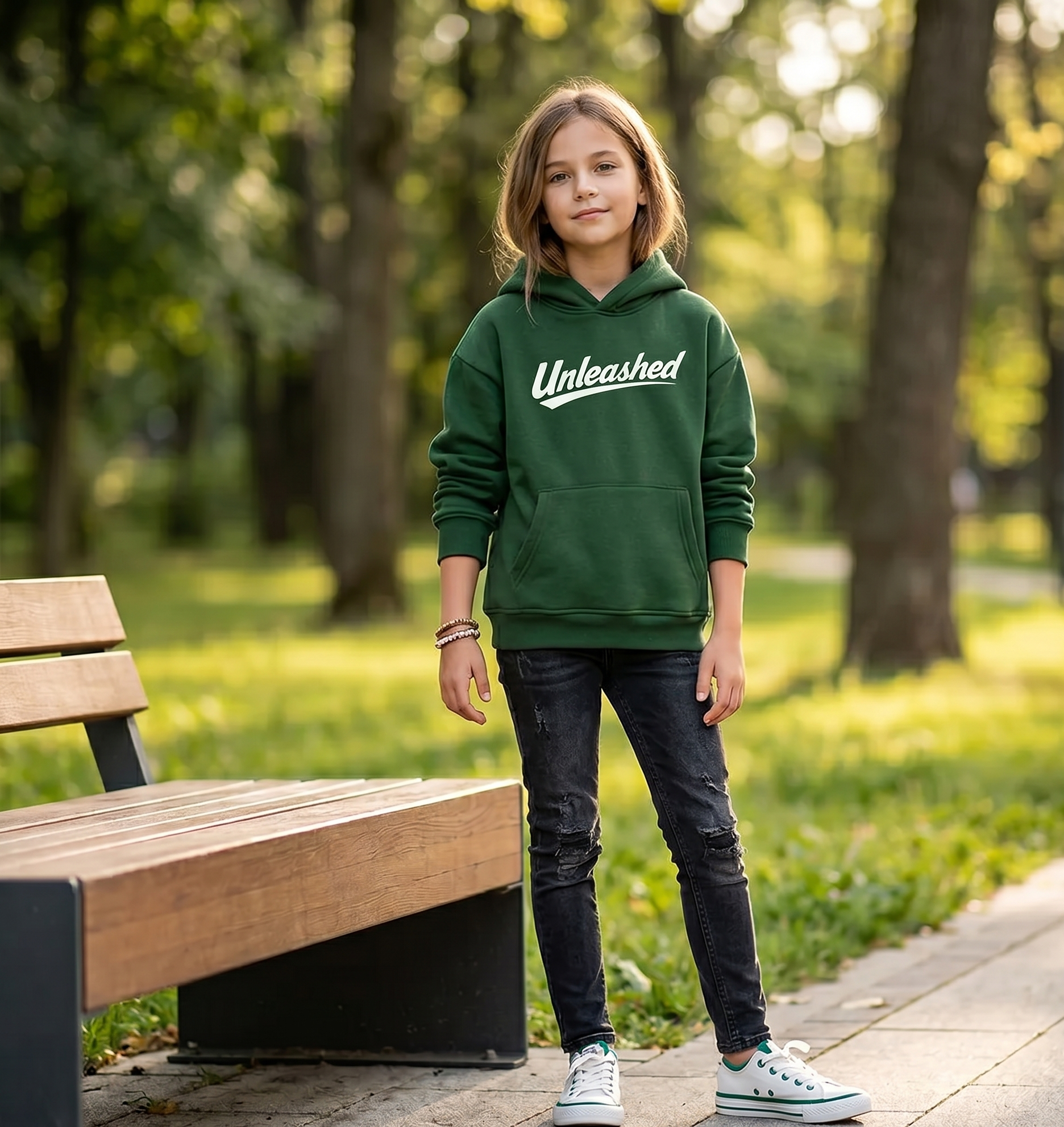 Unleashed Essential Fleece Hoodie KIDS