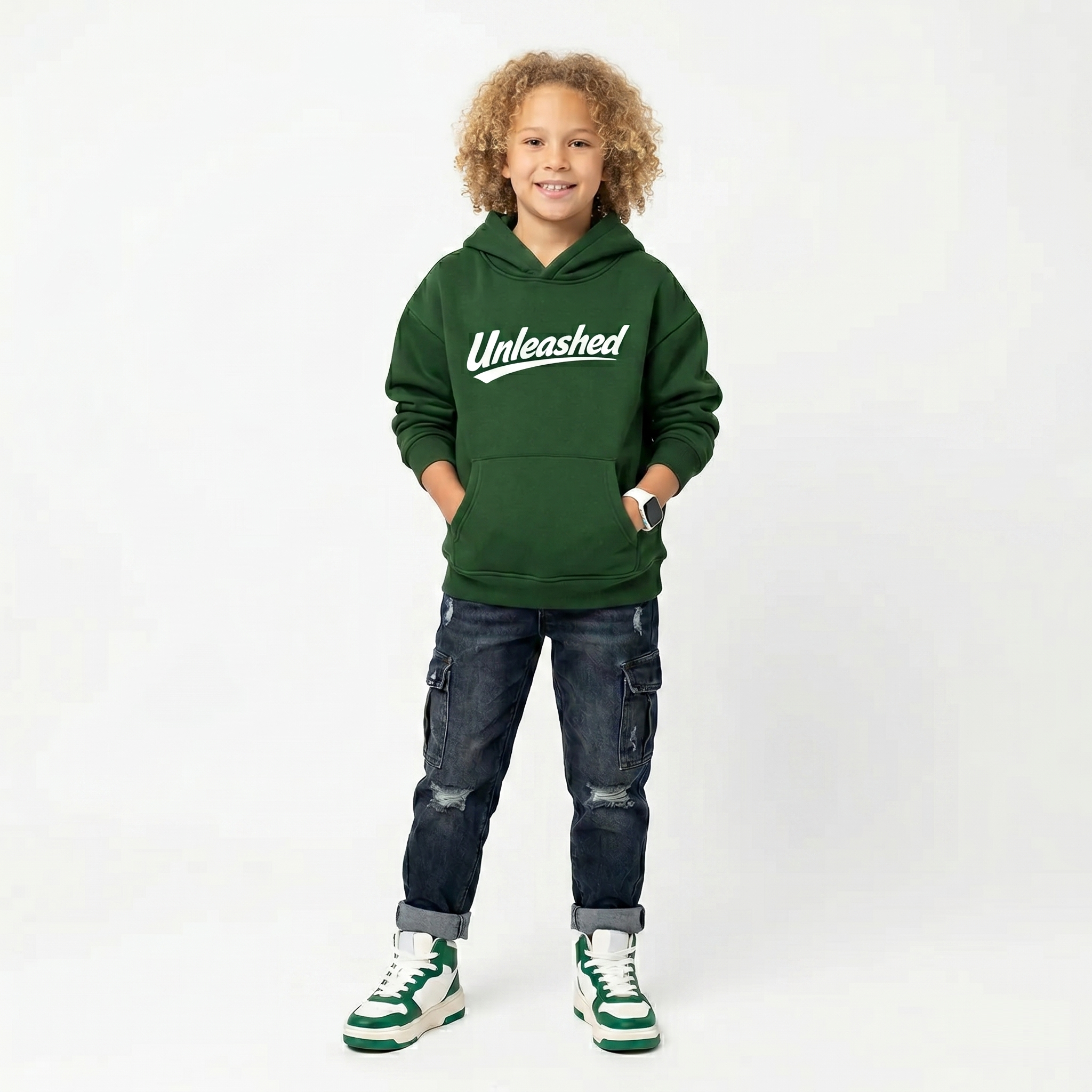 Unleashed Essential Fleece Hoodie KIDS