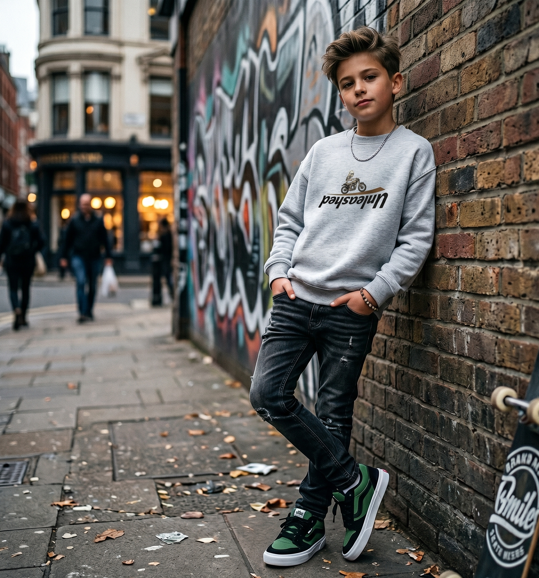 Unleashed Full Throttle Crewneck KIDS