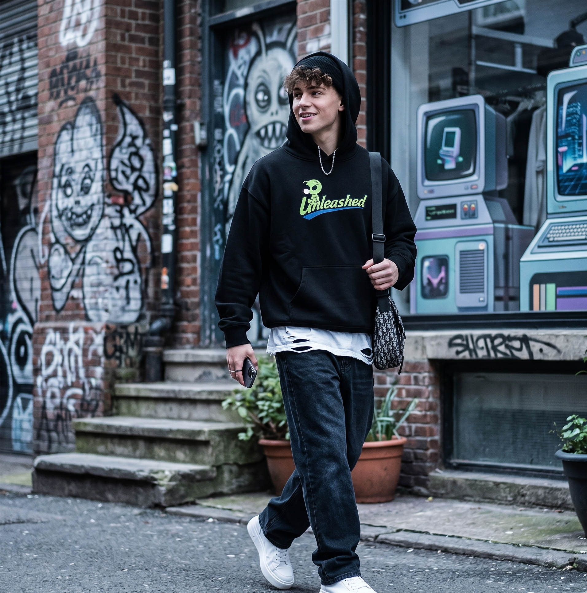 Unleashed Alien Hoodie