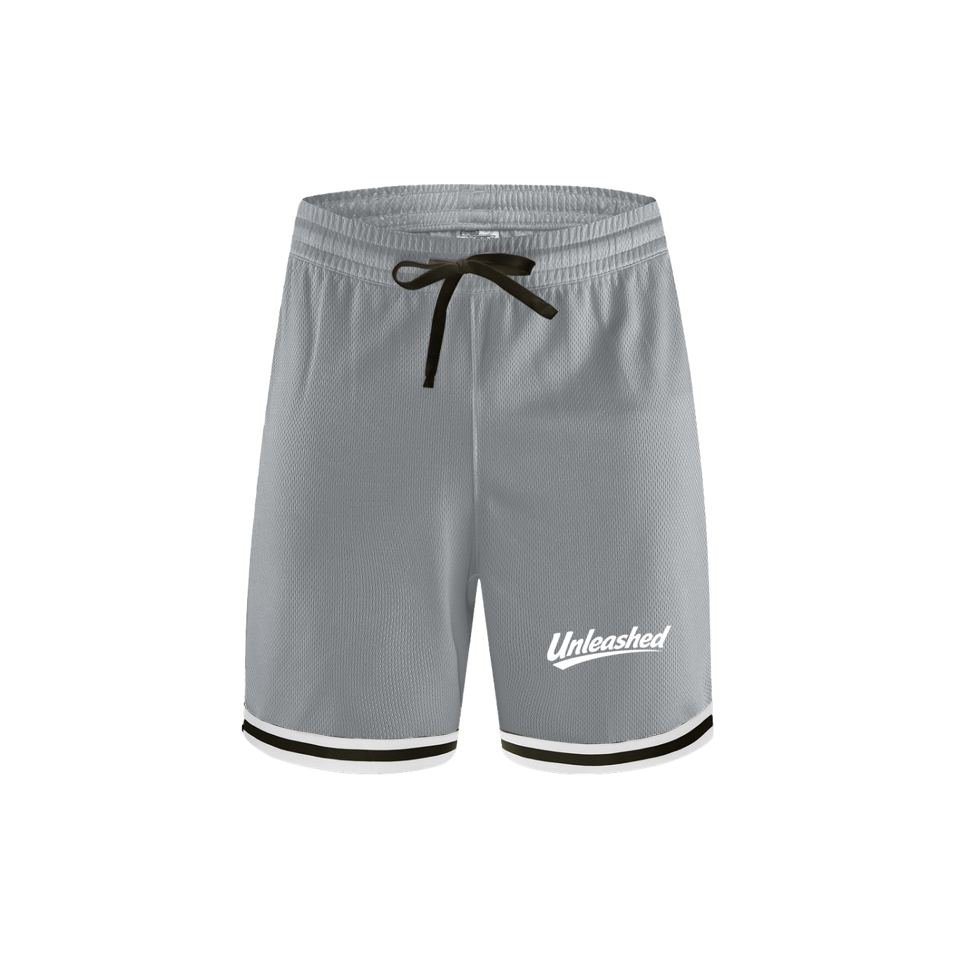 Unleashed Classic Stripe Trim Basketball Shorts