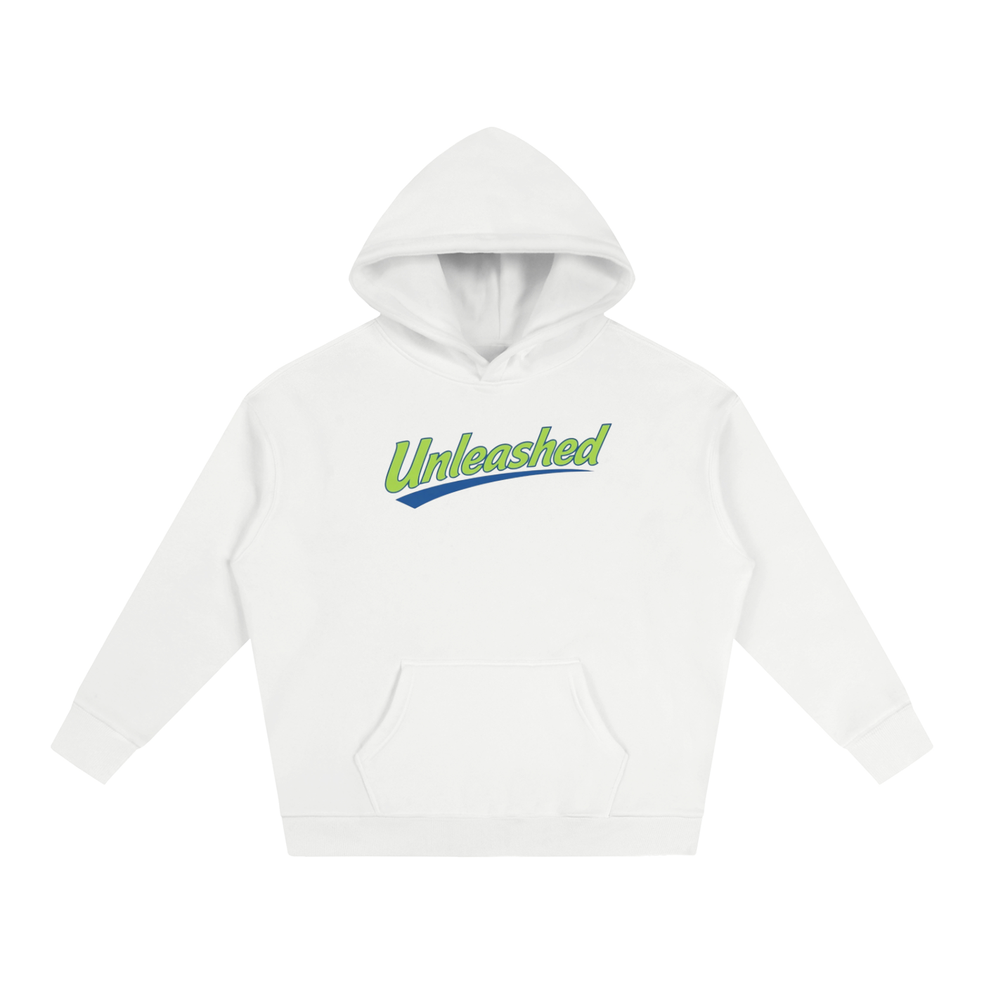 Unleashed Logo Green Hoodie